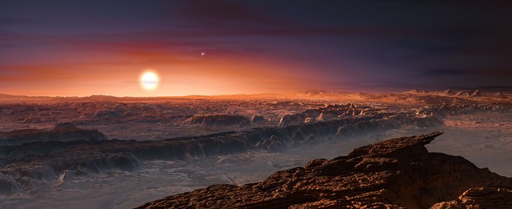 Red Pale Dot - Proxima b - planeta locuibila