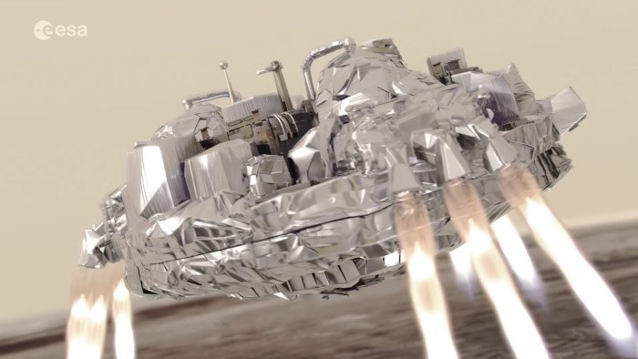 ExoMars - lander Schiaparelli
